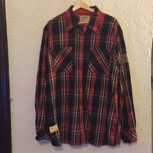 Rocawear Flannel button up